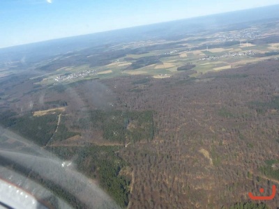 Blick Richtung Katzenelnbogen, rechts Berndroth