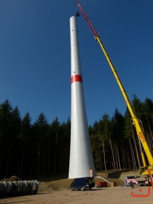 84 Meter Betonturm