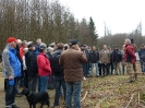 Zum Abschluss der Baustellenbegehung noch ein Besuch am Standort 02