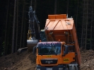 Material für die neuen Fundamente der Standorte