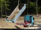 Material für die neuen Fundamente der Standorte