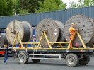 Abtransport auf die Baustelle